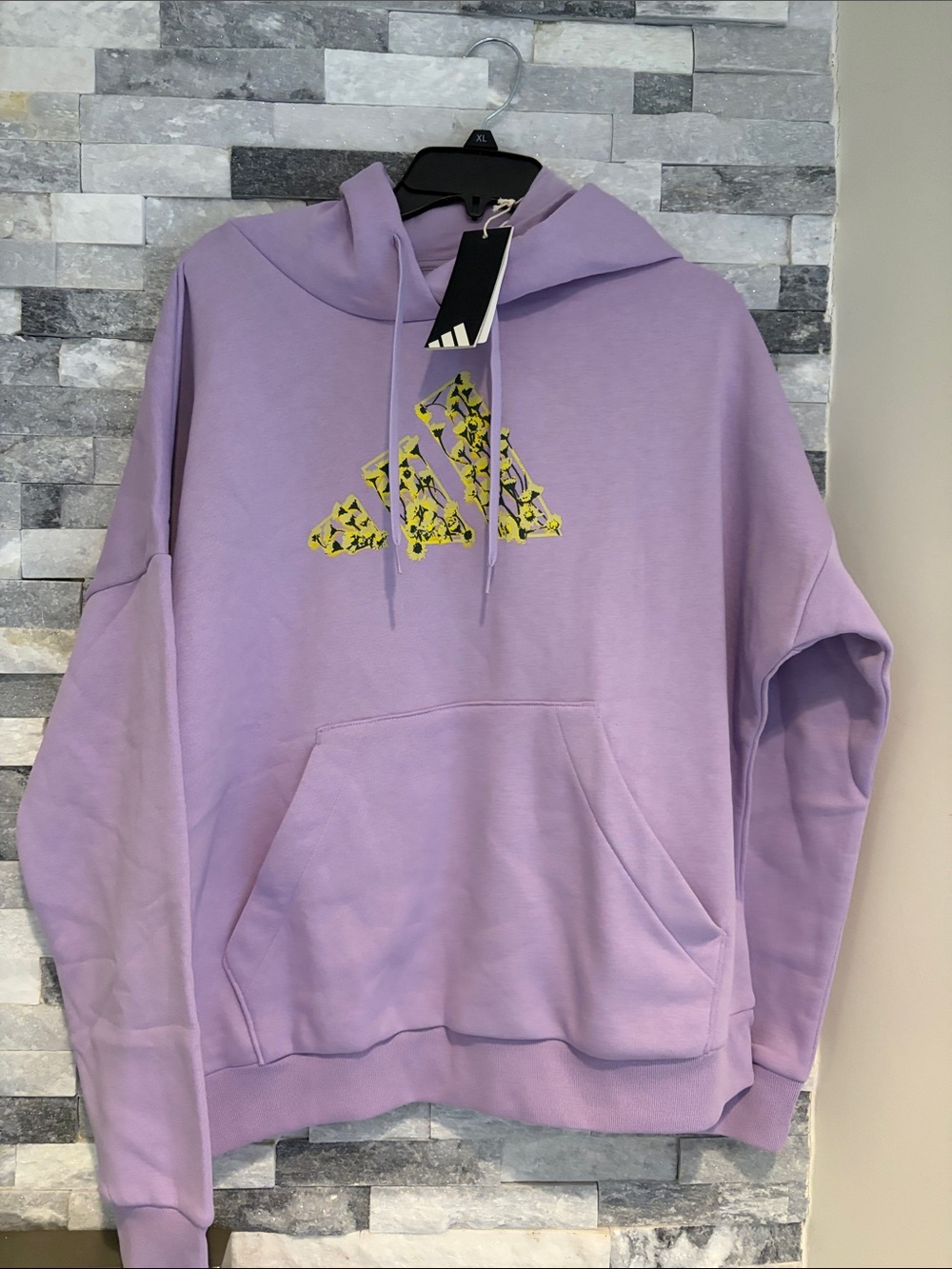 Adidas floral sweatshirt new with tags size xlarge